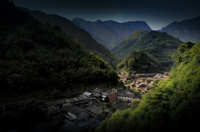 浙江林坑风景图片(14张)