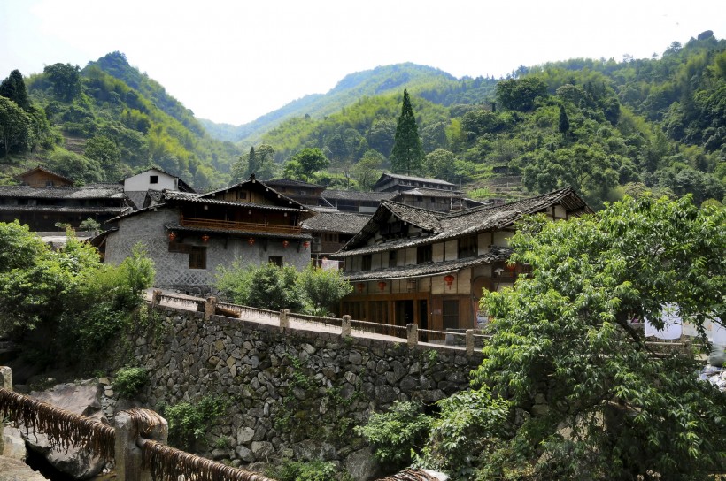 浙江林坑风景图片(14张)