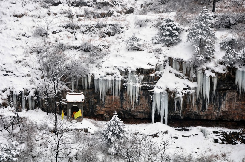 河南林州雪景图片(9张)