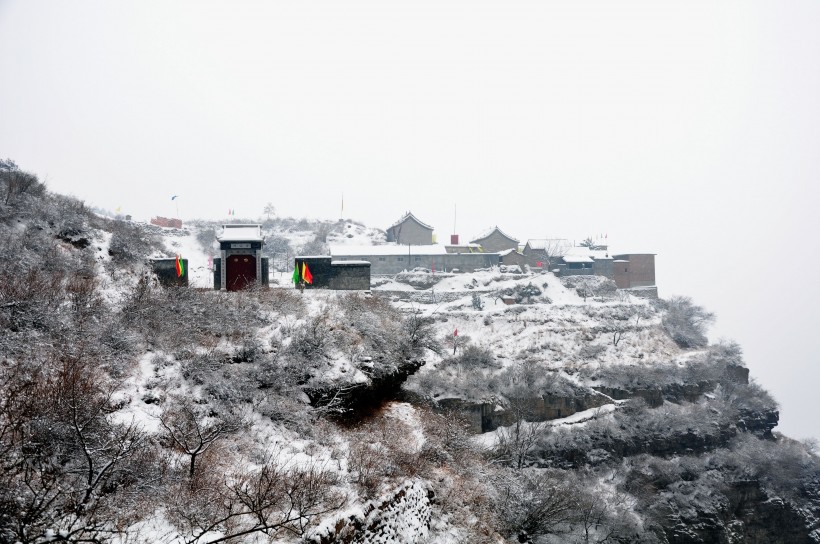 河南林州雪景图片(9张)