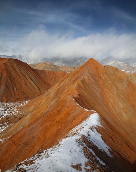 新疆硫磺沟雅丹地貌风景图片(9张)