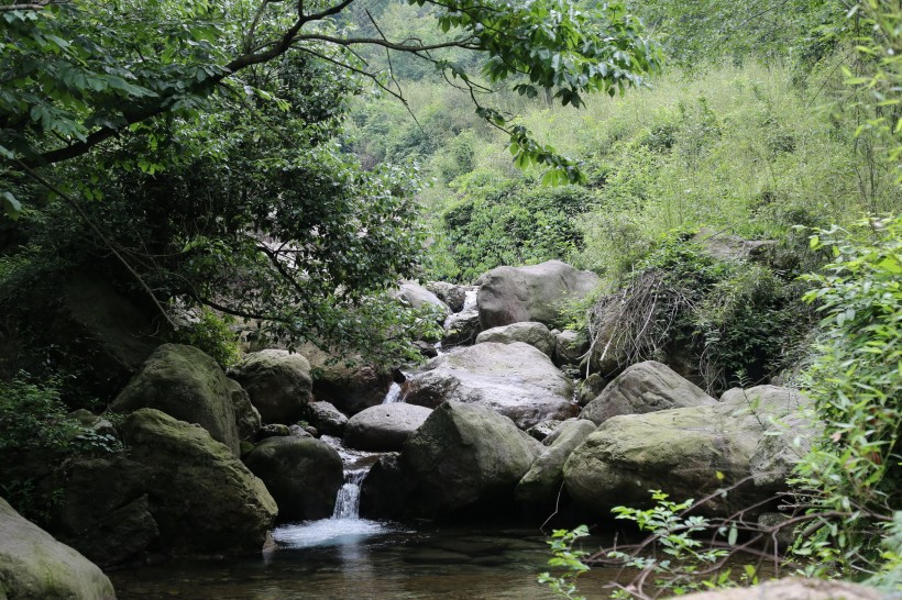 浙江龙门古镇风景图片(24张)