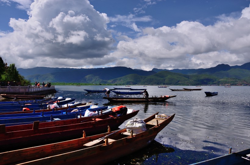 云南泸沽湖风景图片(20张)
