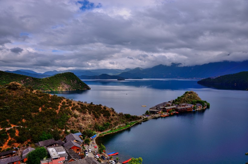 云南泸沽湖风景图片(20张)