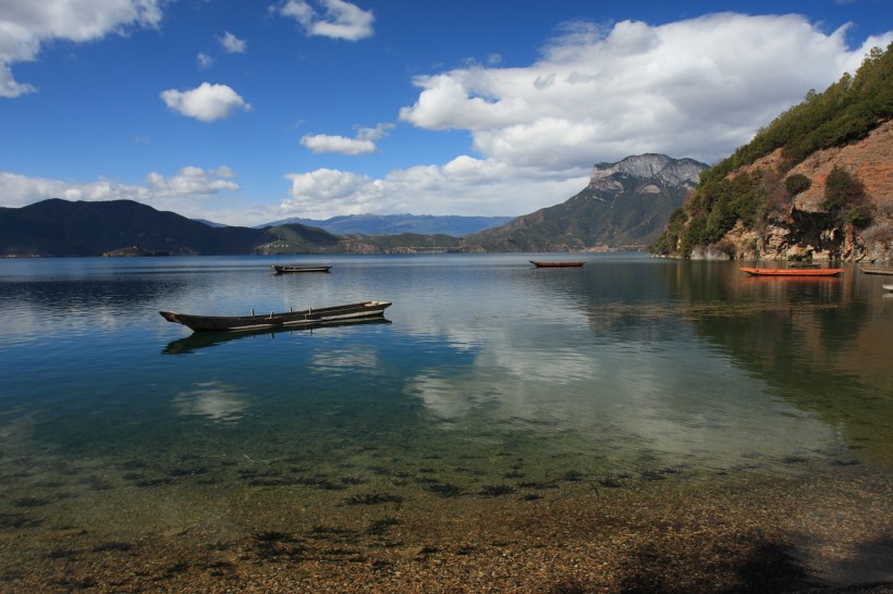 四川泸沽湖风景图片(29张)