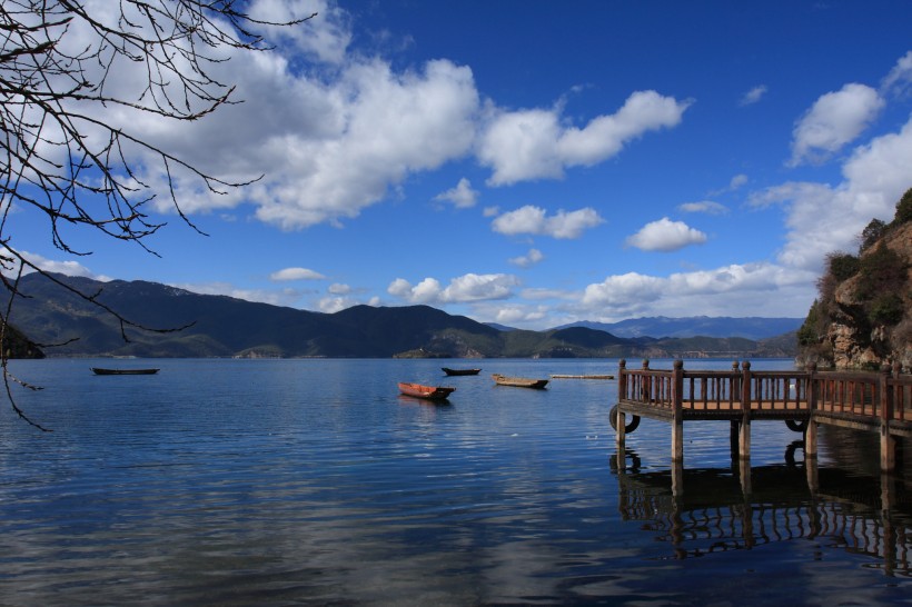 四川泸沽湖风景图片(29张)
