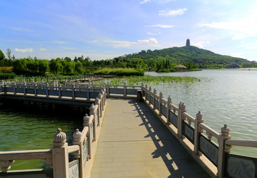 江西吉安庐陵文化生态园风景图片(12张)