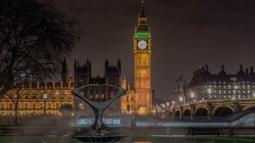 伦敦大本钟图片(9张)