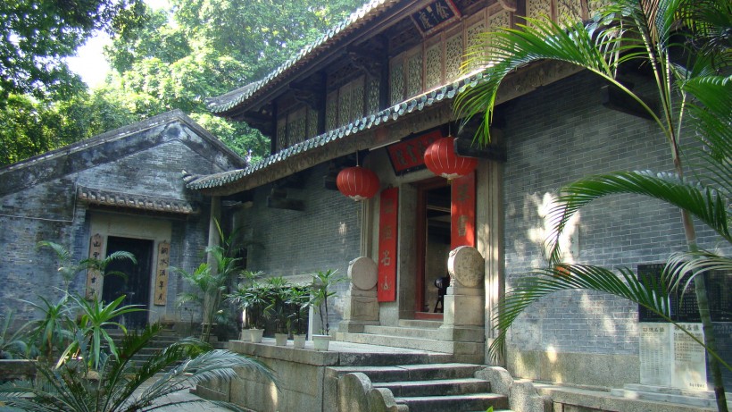 广东广州萝峰寺风景图片(19张)