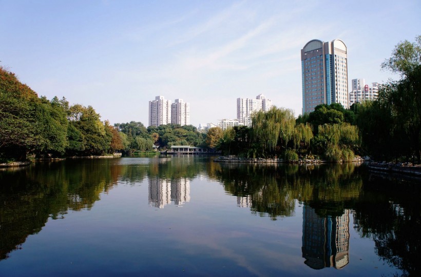 上海鲁迅公园风景图片(8张)