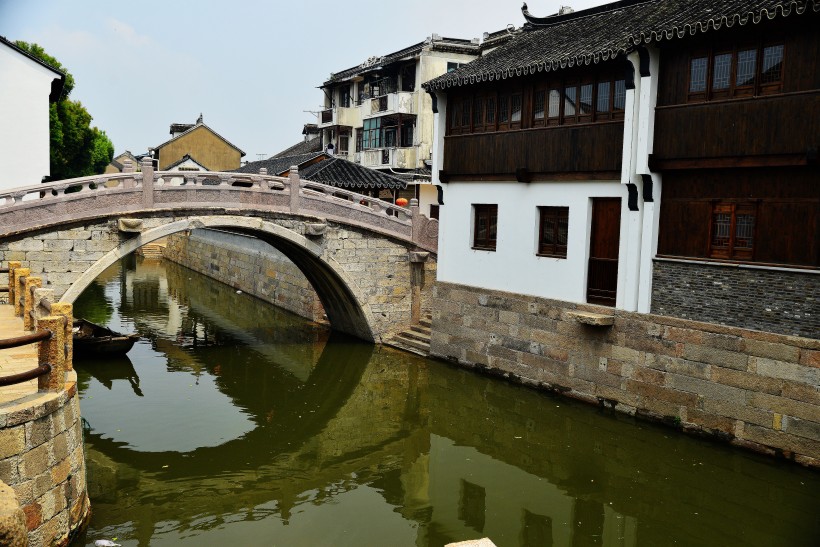 江苏苏州甪直古镇风景图片(11张)