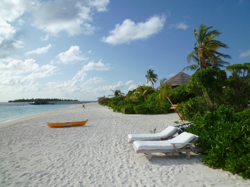 美丽迷人的马尔代夫海滨风景图片(14张)