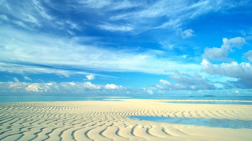 马尔代夫海滩风景图片(22张)
