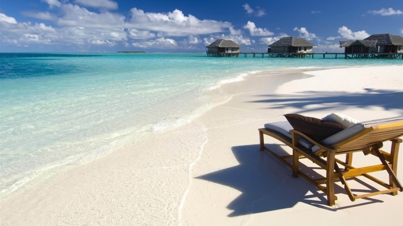 马尔代夫海滩风景图片(13张)