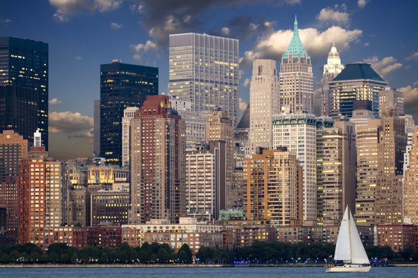 美国纽约曼哈顿城市建筑风景图片(12张)