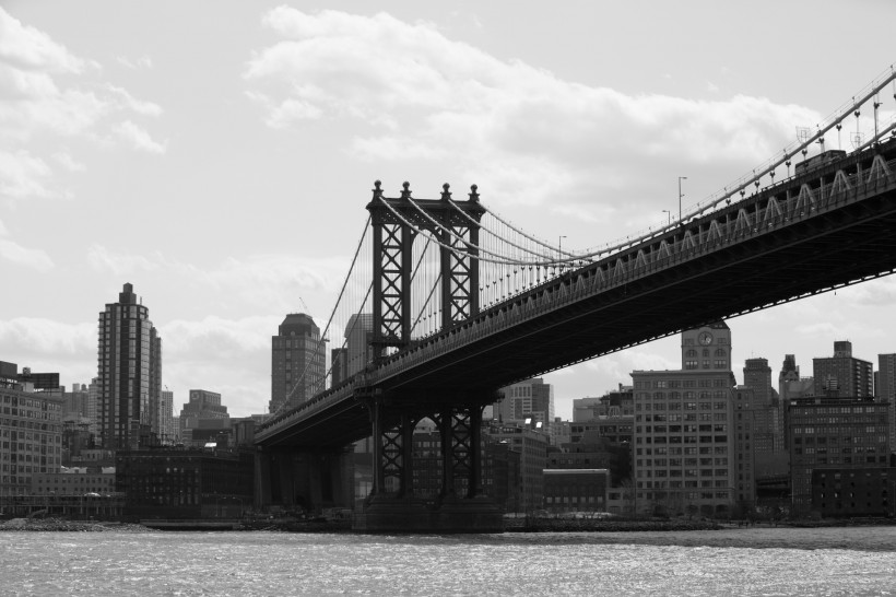 美国纽约曼哈顿大桥风景图片(16张)