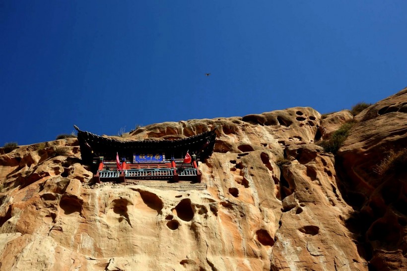 甘肃马蹄寺风景图片(12张)