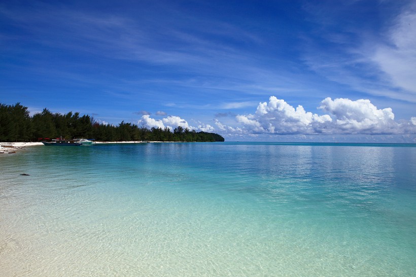 马来西亚亚庇美人鱼岛风景图片(12张)