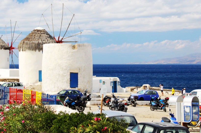 希腊米克诺斯岛风景图片(13张)