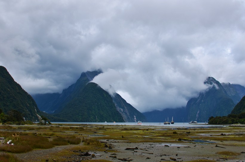 新西兰米尔福德峡湾风景图片(9张)