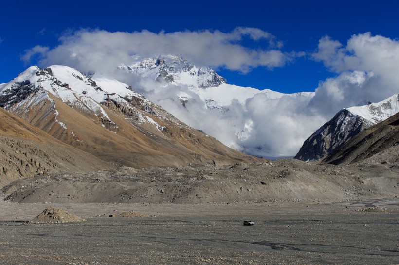 西藏珠穆朗玛峰风景图片(14张)