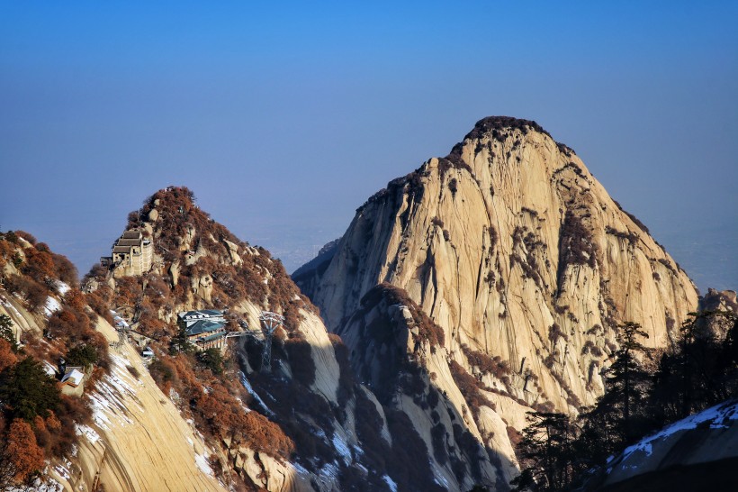 陕西渭南华山风景图片(11张)