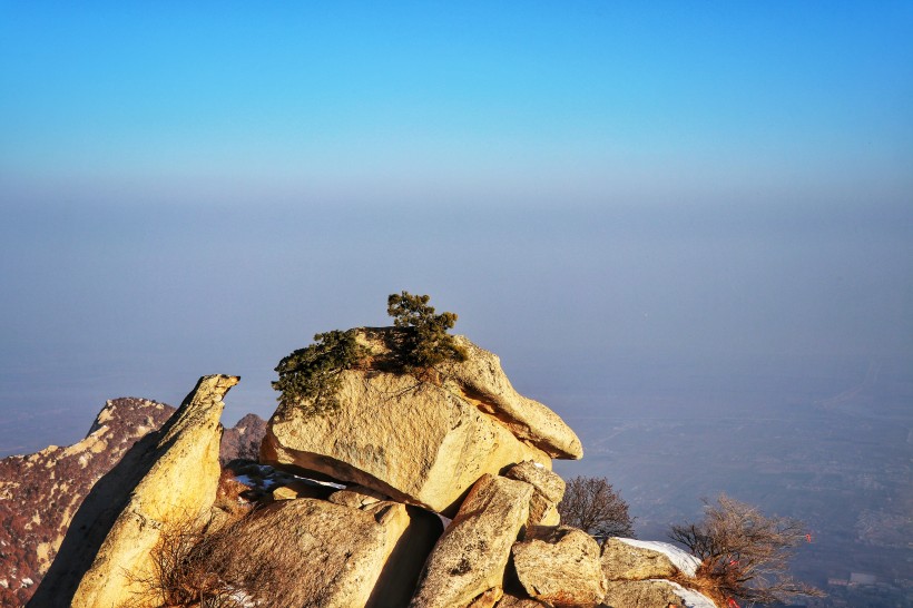 陕西渭南华山风景图片(11张)