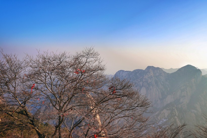 陕西渭南华山风景图片(11张)