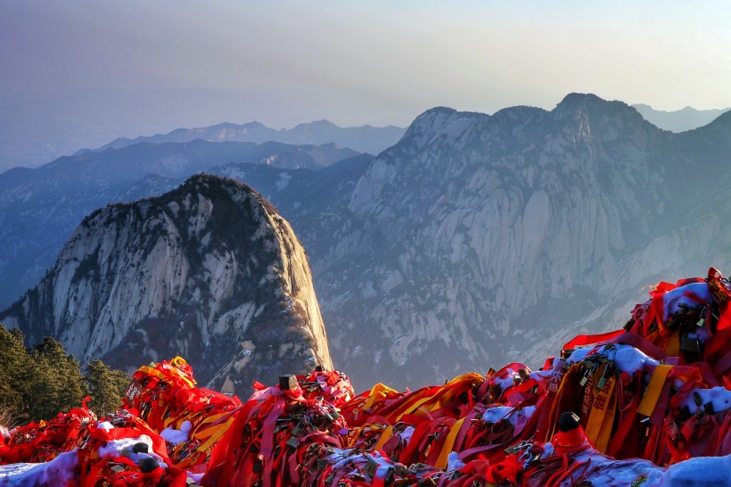 陕西渭南华山风景图片(11张)