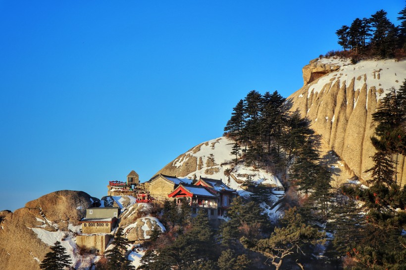 陕西渭南华山风景图片(11张)