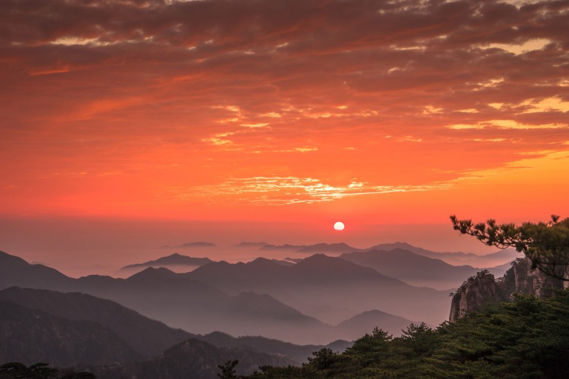 安徽黄山风景图片(17张)