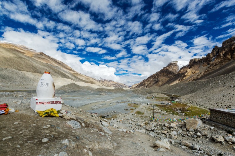 西藏珠穆朗玛峰风景图片(11张)