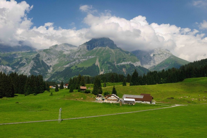 瑞士铁力士山风景图片(8张)