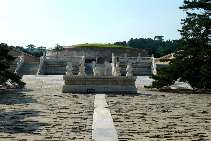 河北保定清西陵之慕陵风景图片(10张)