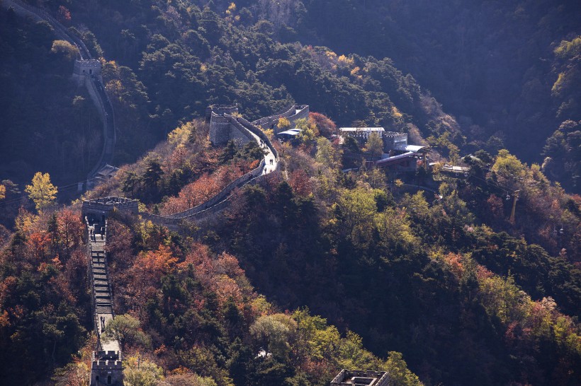 北京慕田峪长城风景图片(9张)