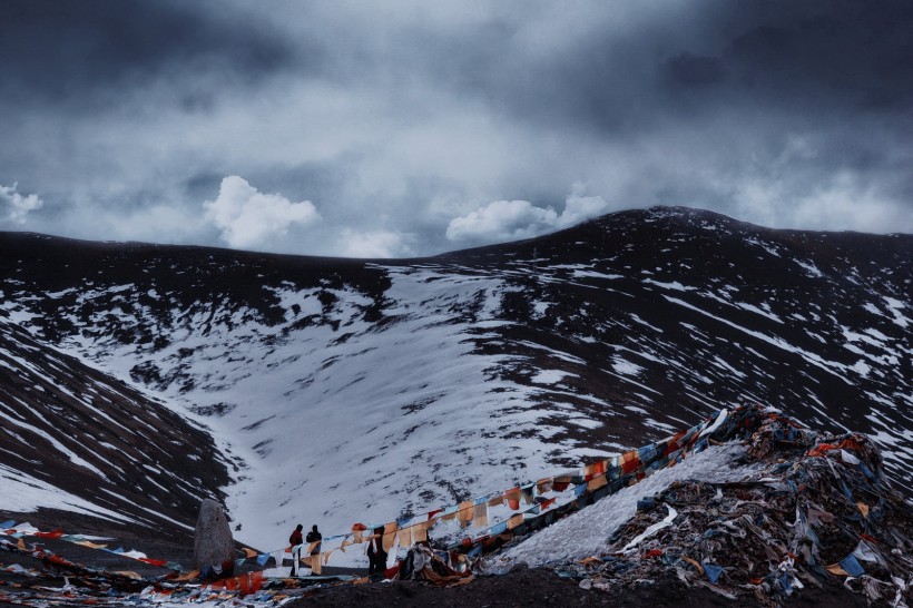 西藏那根拉山口风景图片(8张)