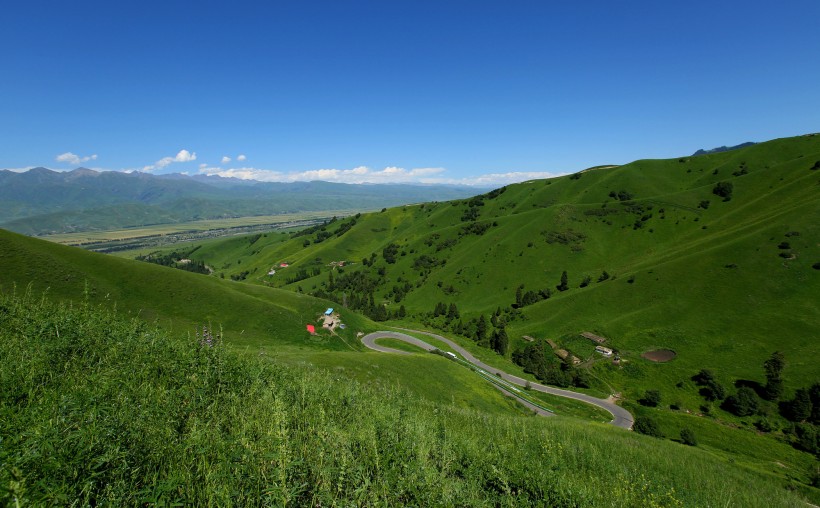 新疆那拉提草原风景图片(15张)