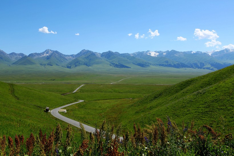 新疆那拉提草原风景图片(15张)