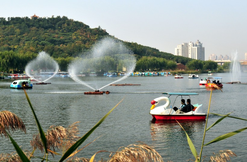 天津南翠屏公园风景图片(18张)