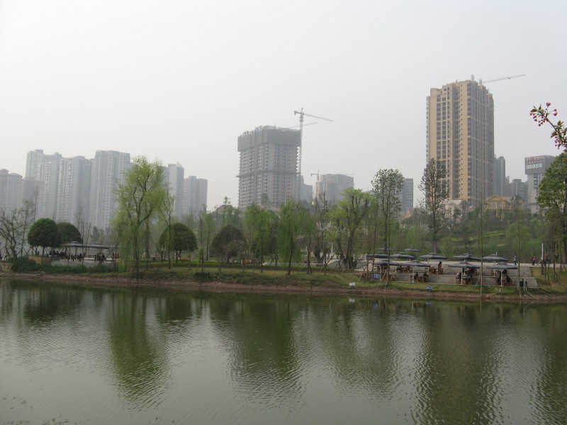 商丘南湖公园风景图片(13张)