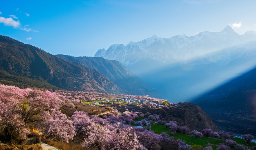 西藏林芝南迦巴瓦峰图片(15张)