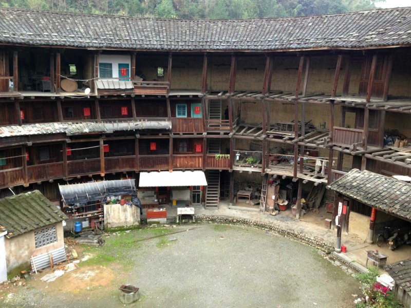 福建南靖土楼风景图片(15张)