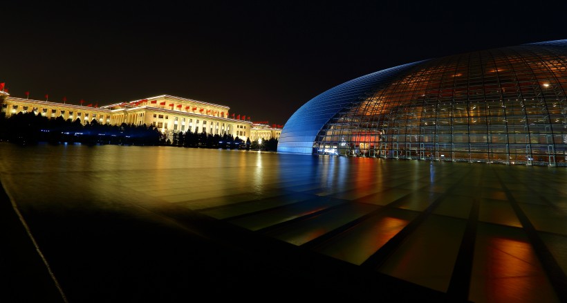 北京国家大剧院风景图片(19张)