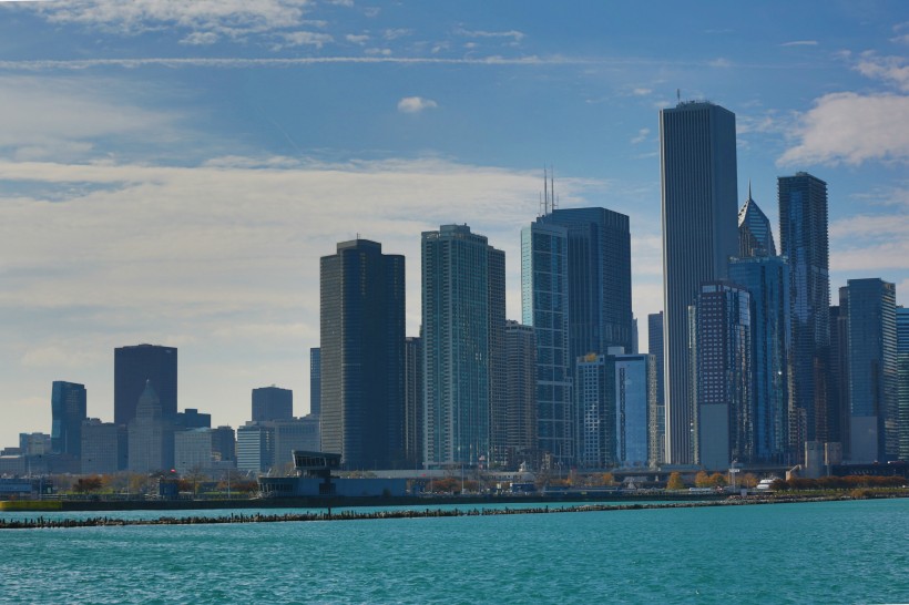 美国芝加哥海军码头风景图片(20张)