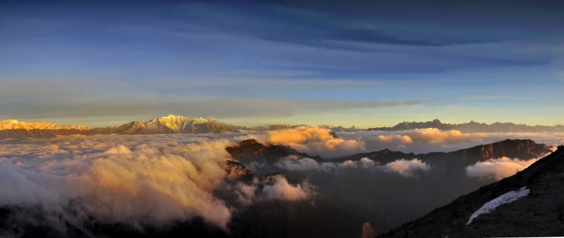 四川牛背山风景图片(19张)