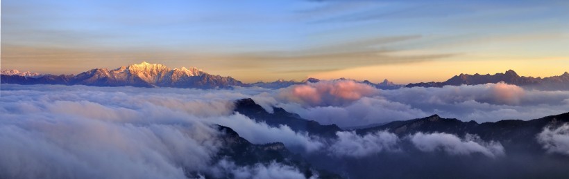 四川牛背山风景图片(19张)