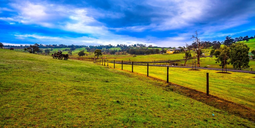 澳大利亚墨尔本郊外农场风景图片(14张)