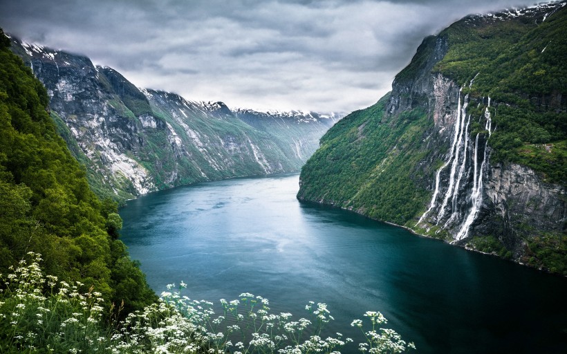 挪威峡湾风景图片(6张)
