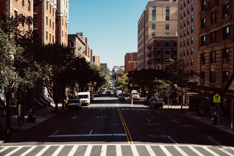 美国纽约的街道图片(10张)