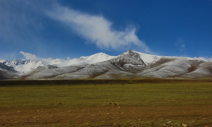 西藏念青唐古拉山脉风景图片(18张)